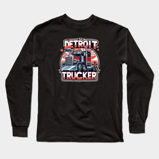 Detroit Trucker Long Sleeve T-Shirt